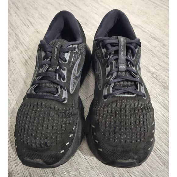 Brooks Glycerin GTS 20 Mens 10.5D Black/Black Gym Running Sneakers main image 4